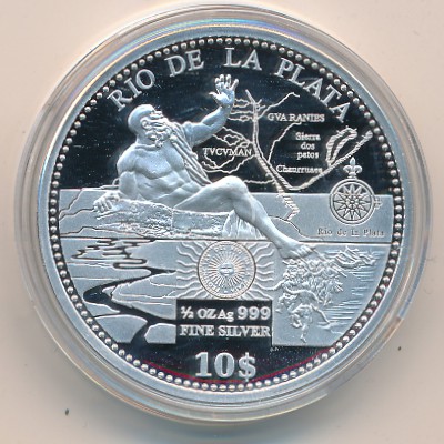 Cook Islands, 10 dollars, 2011