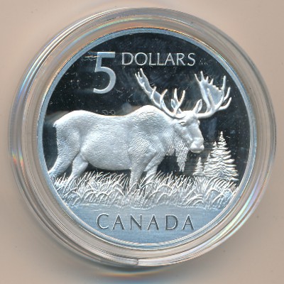 Canada, 5 dollars, 2004