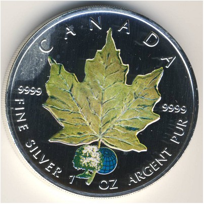 Canada, 5 dollars, 2002