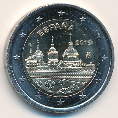 Испания, 2 евро (2013 г.)