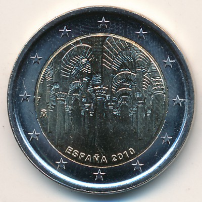 Испания, 2 евро (2010 г.)