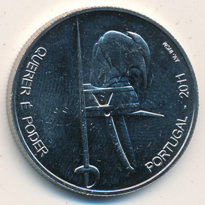 Португалия, 2 1/2 евро (2011 г.)