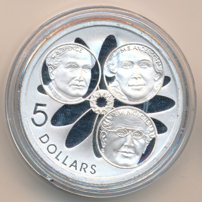 Australia, 5 dollars, 2001