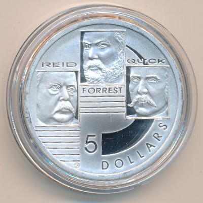 Australia, 5 dollars, 2001