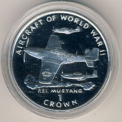 Isle of Man, 1 crown, 1995