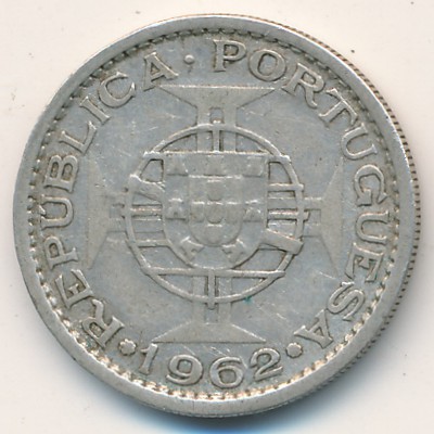 Sao Tome and Principe, 5 escudos, 1962