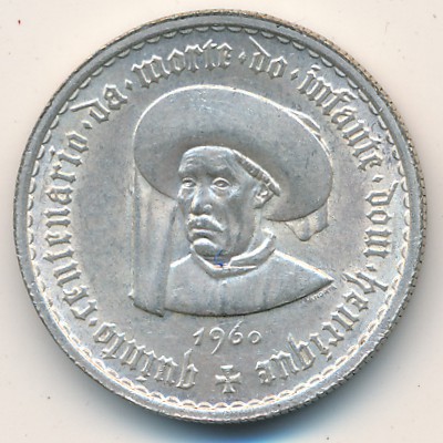Portugal, 5 escudos, 1960