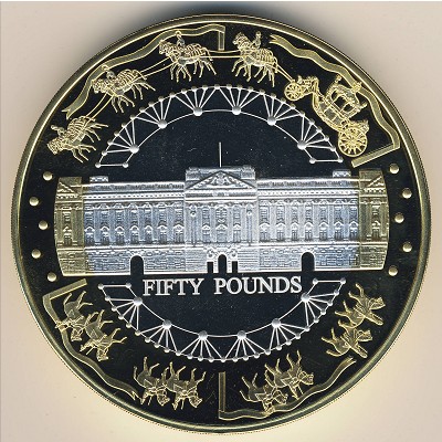 Guernsey, 50 pounds, 2003