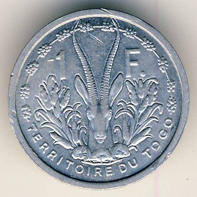 Togo, 1 franc, 1948