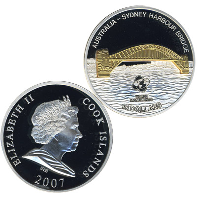 Cook Islands, 10 dollars, 2007