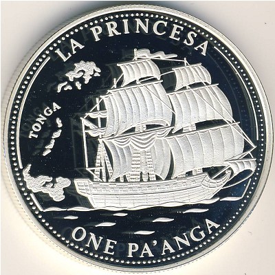 Tonga, 1 paanga, 1993–1994