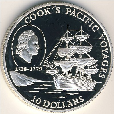 Niue, 10 dollars, 1992