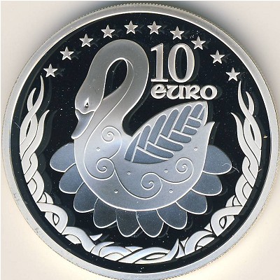 Ireland, 10 euro, 2004