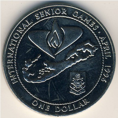 Бермудские острова, 1 доллар (1996 г.)