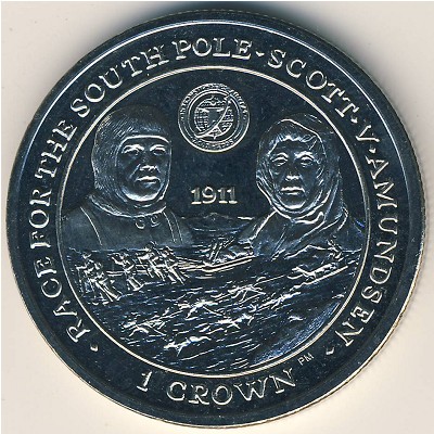 Фолклендские острова, 1 крона (2007 г.)