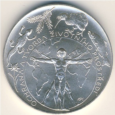 Czech, 200 korun, 1994