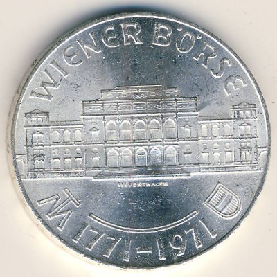 Austria, 25 schilling, 1971