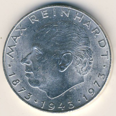 Austria, 25 schilling, 1973