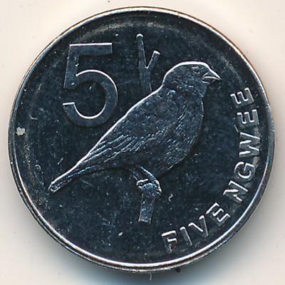 Замбия, 5 нгве (2012–2016 г.)