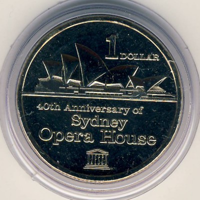 Australia, 1 dollar, 2013