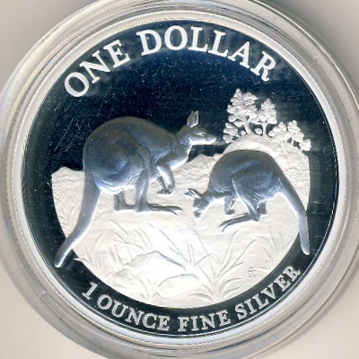 Australia, 1 dollar, 2014