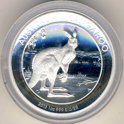 Australia, 1 dollar, 2013