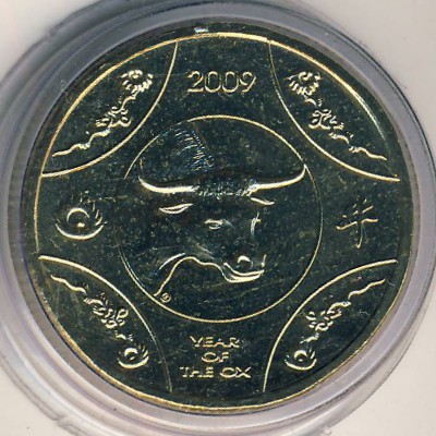 Australia, 1 dollar, 2009