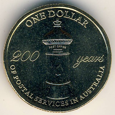 Australia, 1 dollar, 2009