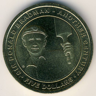 Australia, 5 dollars, 2008