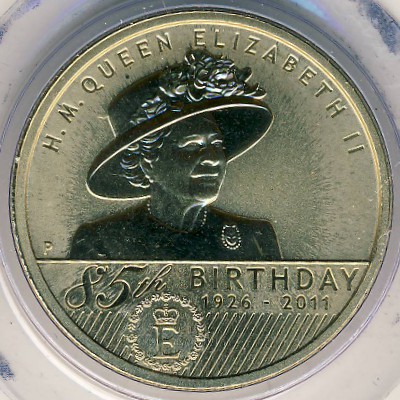 Australia, 1 dollar, 2011