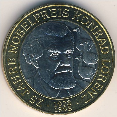 Austria, 50 schilling, 1998