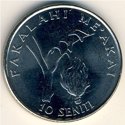 Tonga, 10 seniti, 2002–2005