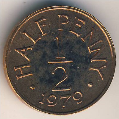 Guernsey, 1/2 penny, 1979