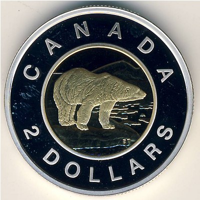 Canada, 2 dollars, 2004–2011