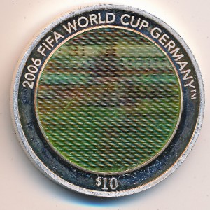Соломоновы острова, 10 долларов (2005 г.)