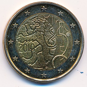 Finland, 2 euro, 2010
