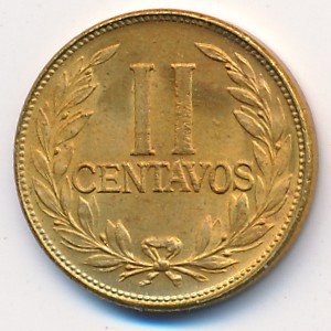 Колумбия, 2 сентаво (1955–1959 г.)