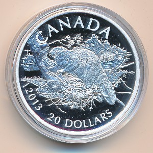 Canada, 20 dollars, 2013