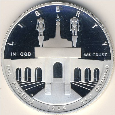 США, 1 доллар (1984 г.)
