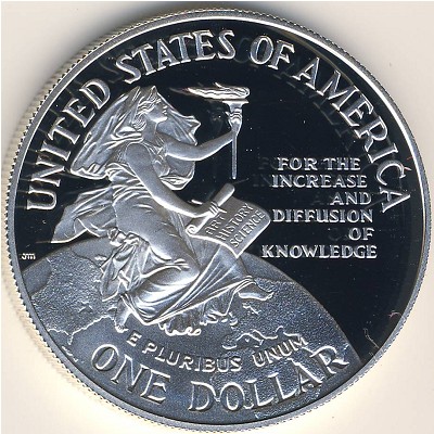 USA, 1 dollar, 1996