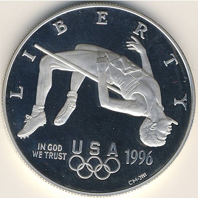 USA, 1 dollar, 1996