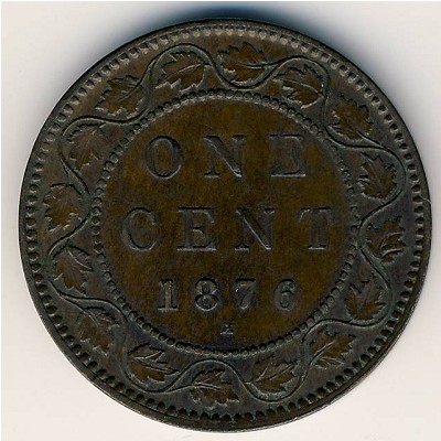 Canada, 1 cent, 1876–1901