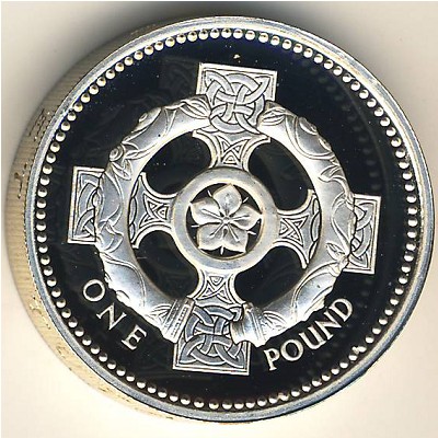 Great Britain, 1 pound, 1996