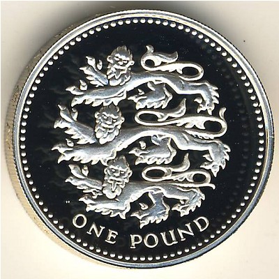 Great Britain, 1 pound, 1997