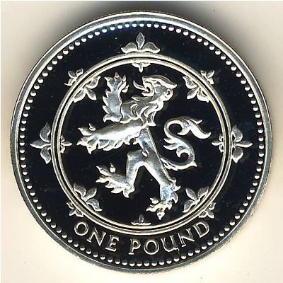 Great Britain, 1 pound, 1999