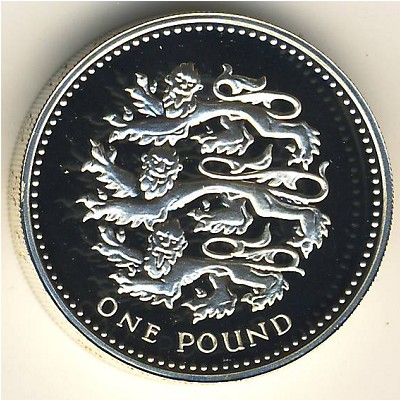 Great Britain, 1 pound, 2002