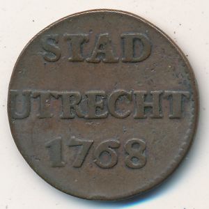 Utrecht, 1 duit, 1739–1793
