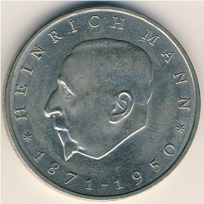 German Democratic Republic, 20 mark, 1971