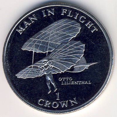 Isle of Man, 1 crown, 1994