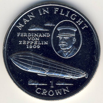 Isle of Man, 1 crown, 1994